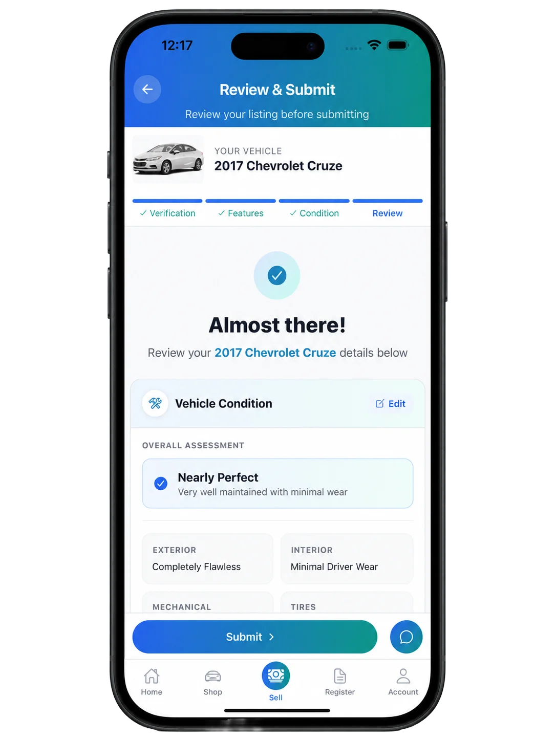 Tell Us About Your Car